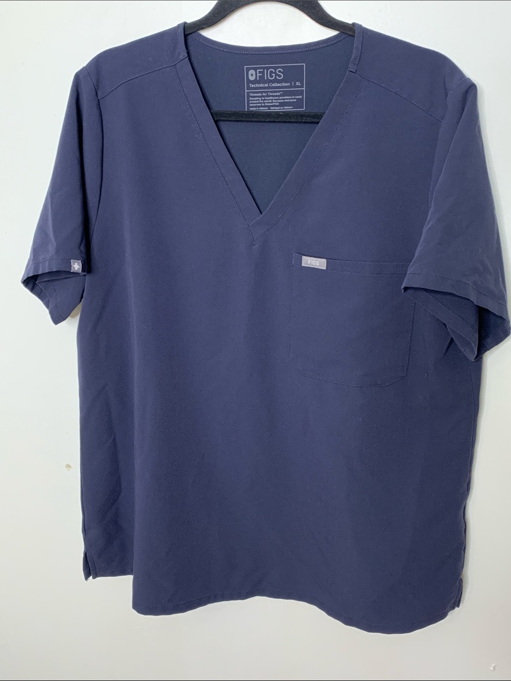 Figs Technical Collection Catarina Top in Navy XL